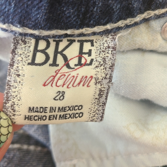 BKE Denim Taylor Dark Wash Jeans Size 28 - Picture 7 of 8